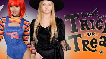 [DadCrush] Jade Kimiko, Kylie Shay - Trick Or Threesome